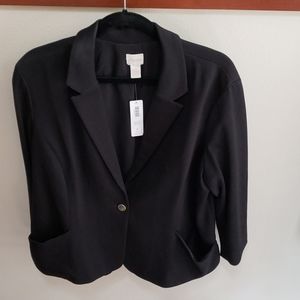 Black Chico's Blazer Size 3 (XL/16)